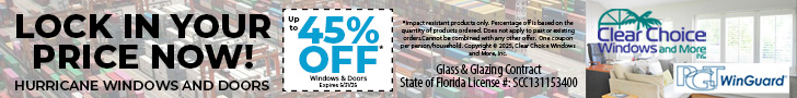 Clear Choice Windows expert installation of hurricane resistant windows