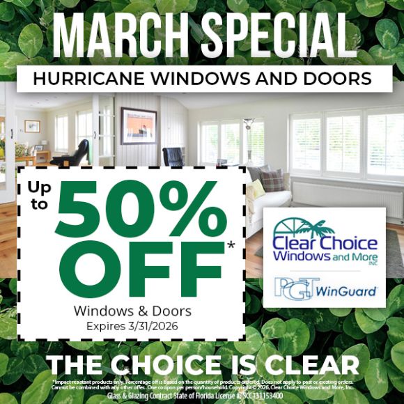 Clear Choice Windows expert installation of hurricane resistant windows